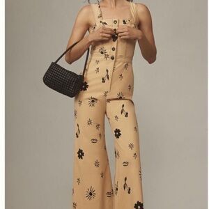 Anthropologie the Colette Tan Jumpsuit